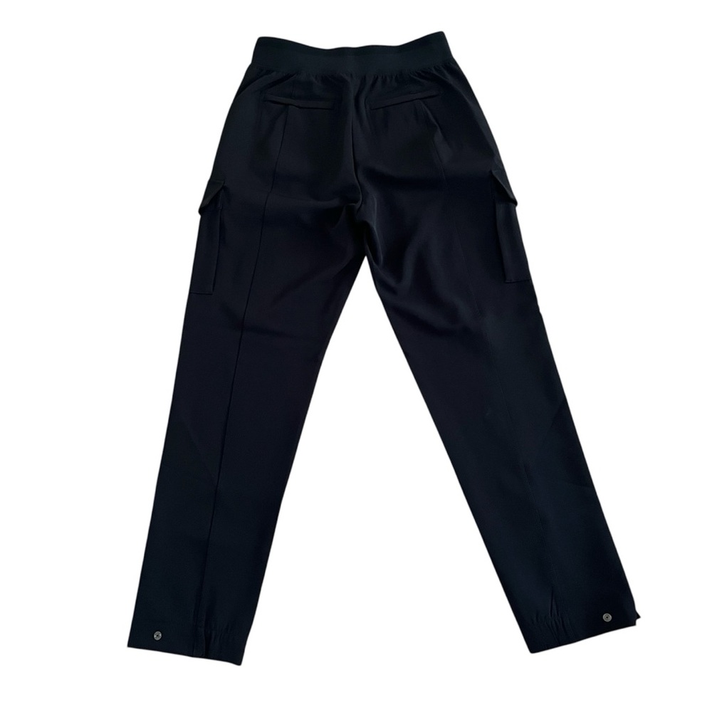 Athleta Endless High Rise Cargo Black Pull-On Pant Quick Dry Breathable Womens 2 - Picture 7 of 12